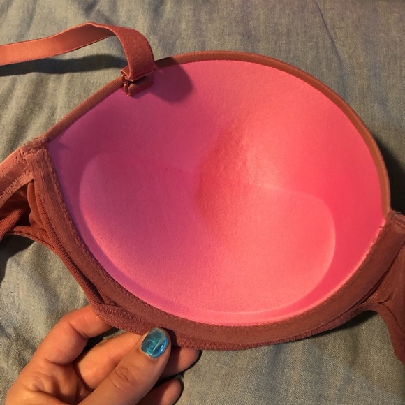 2 Bras PINK by Victoria Secret. both Rosy/Mauve - Picture 4 of 7